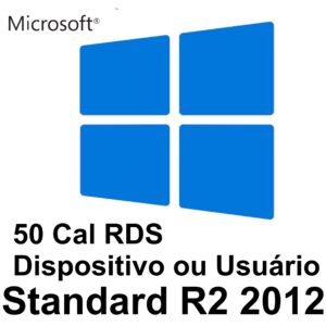50 Cal RDS Usuário Ou Dispositivo Windows Server Standard R2 2012